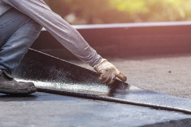 Professional Waterproofing technician working in Mendota, IL